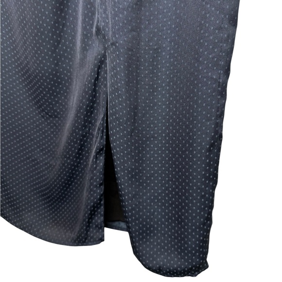 NWOT REVOLVE L’ACADEMIE Polka Dot Maxi Skirt Navy S - Picture 8 of 9